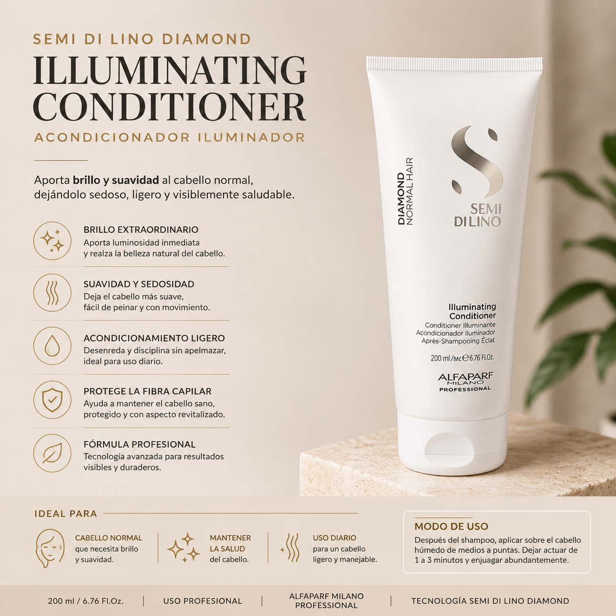 Acondicionador iluminador- alfapart