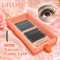 Cómic eyelashes Diyday 9-15mix