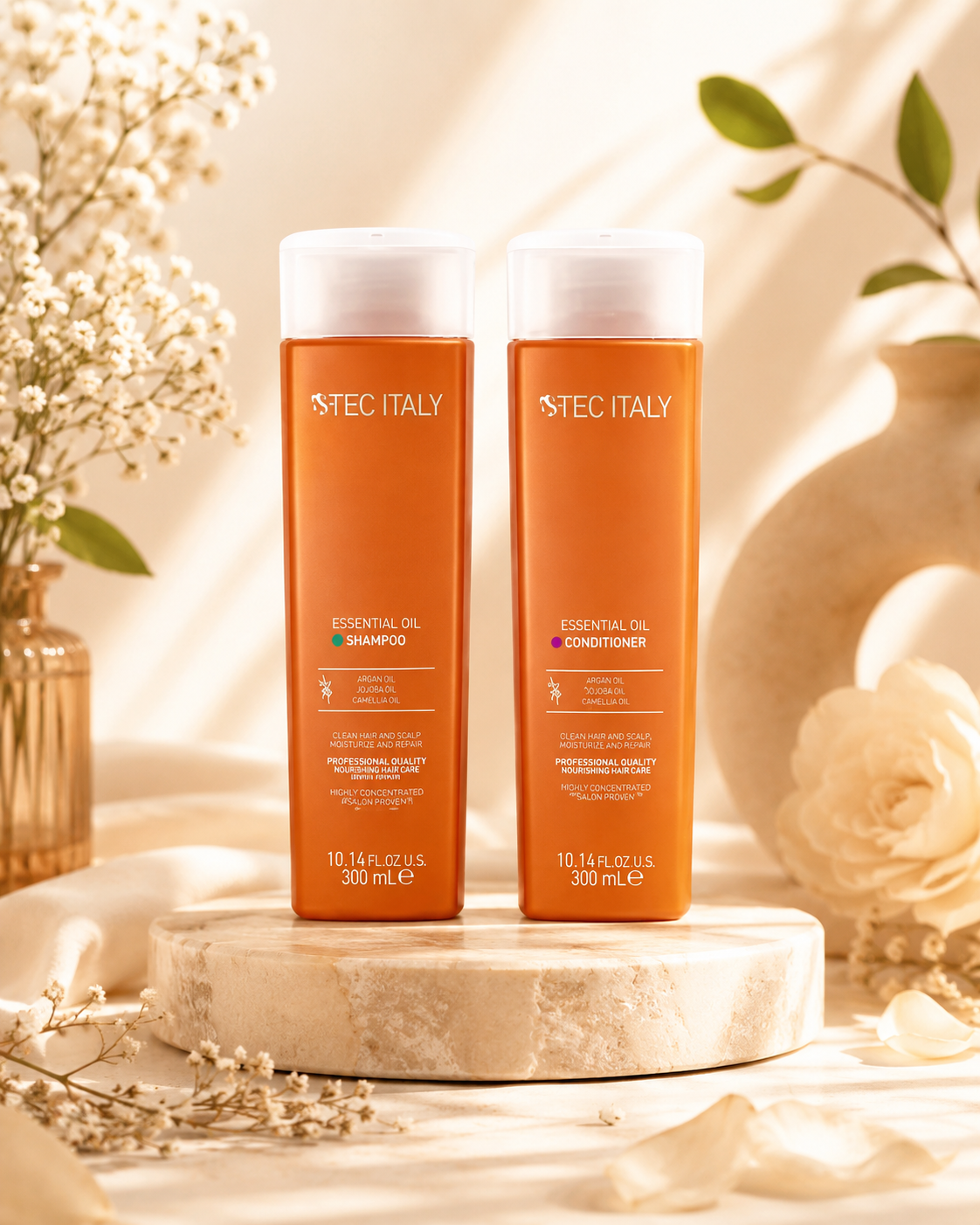 Acondicionador essential oil -tec italy