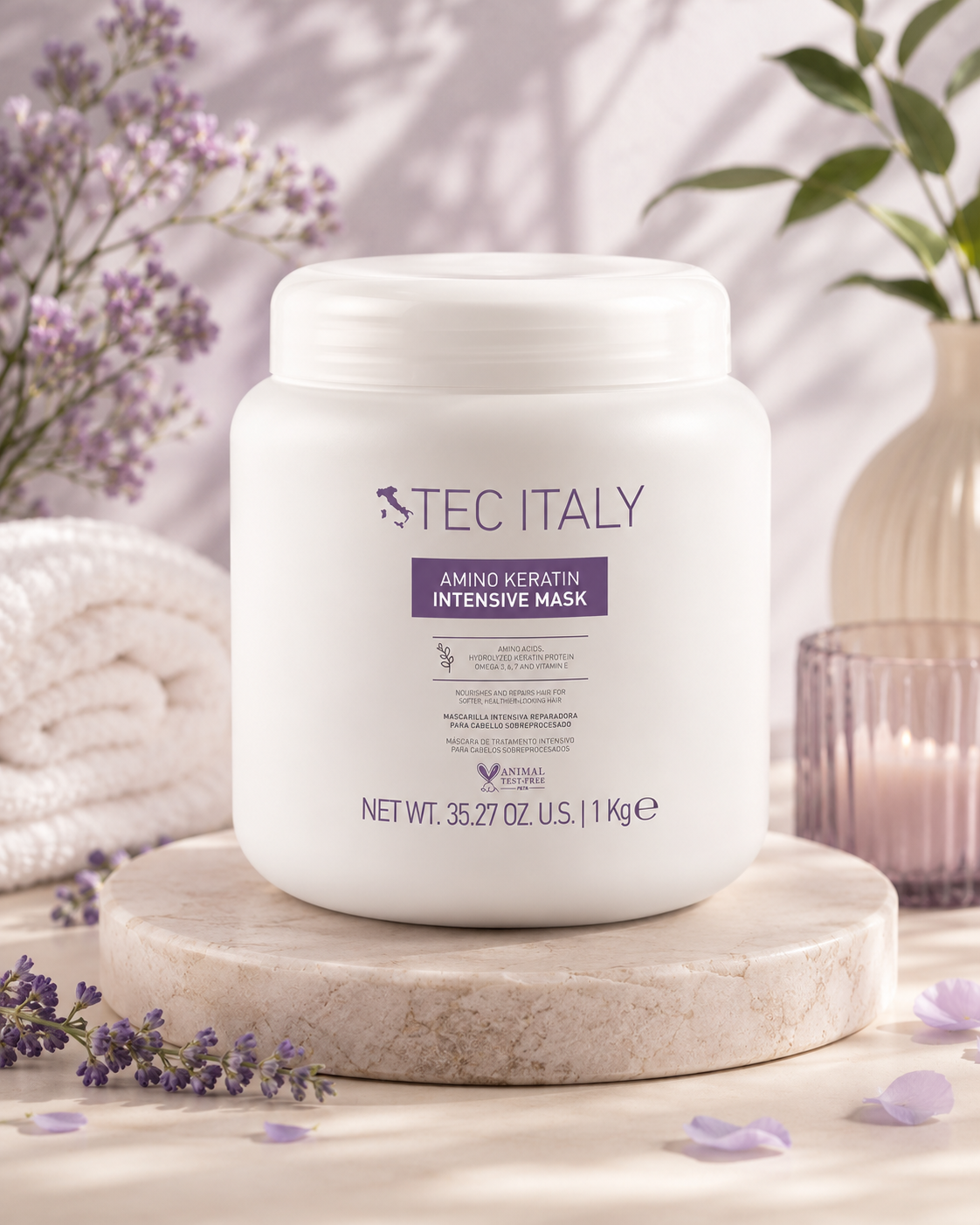Mascarilla intensiva amino Keratin – tec italy