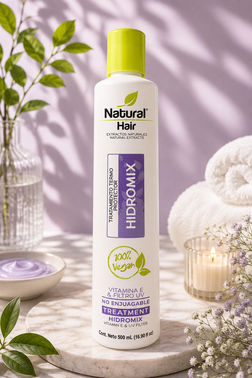 Tratamiento termo protector Hidromix- natural hair