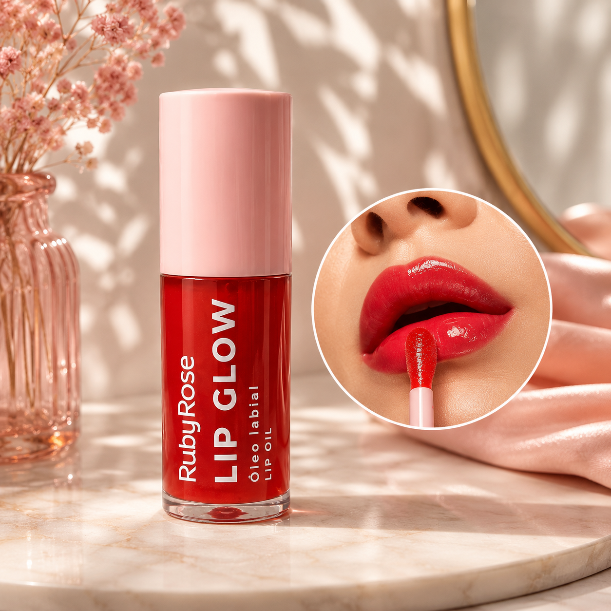Lip Glow – Ruby Rose – Eléctric Red