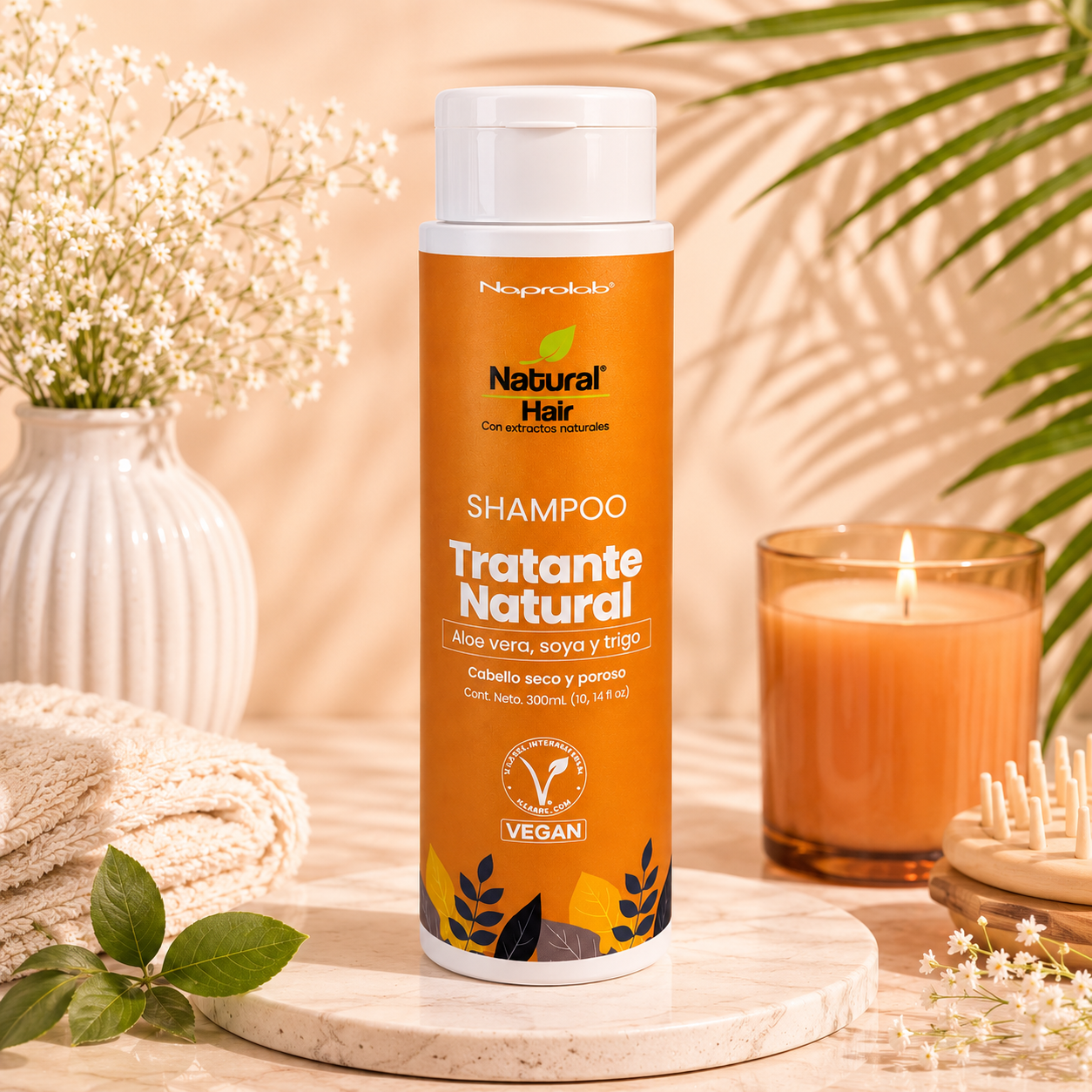Shampoo tratante natural 500ml  – naprolab