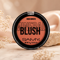 Rubor Compacto Mineral Blush- samy – Tono 04 Salmon