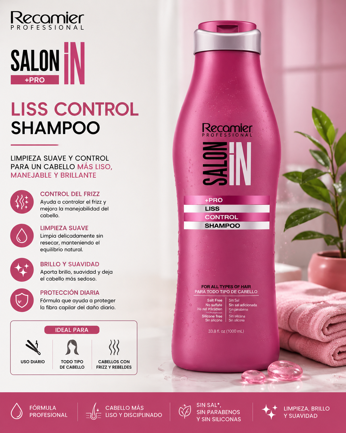 Shampoo control 300ml -recamier