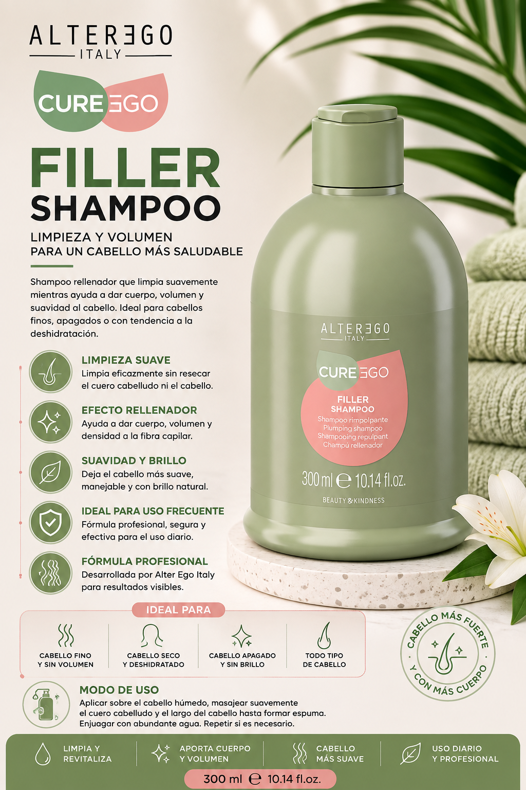 Shampoo filler 300ml – Alterego