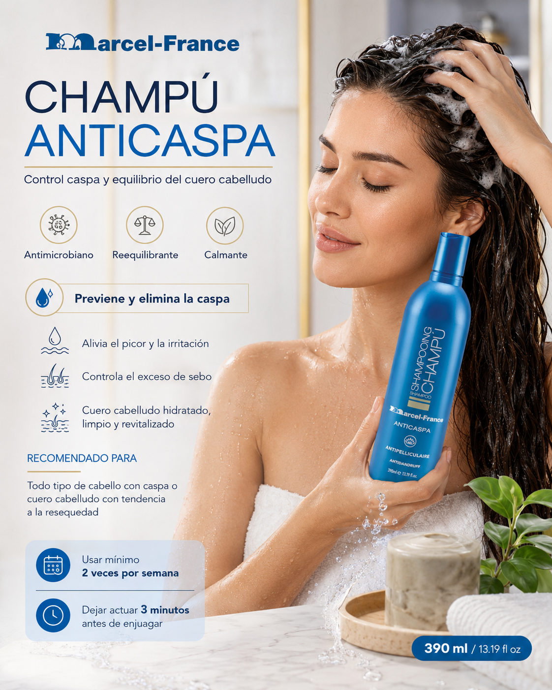 Shampoo anticaspa – Marcel france