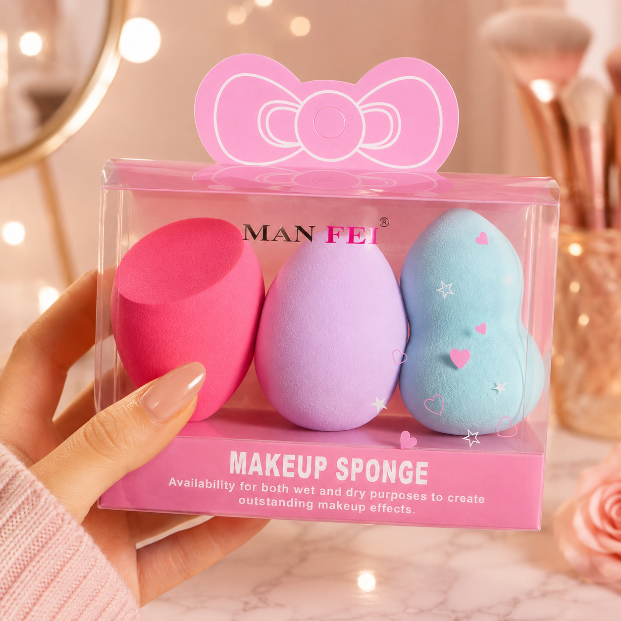 Beauty blender – man fie-