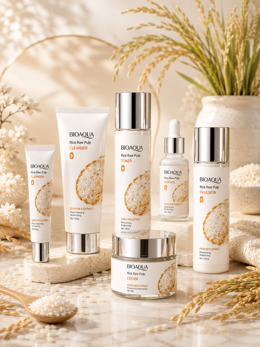 Kit Bioaqua De Arroz