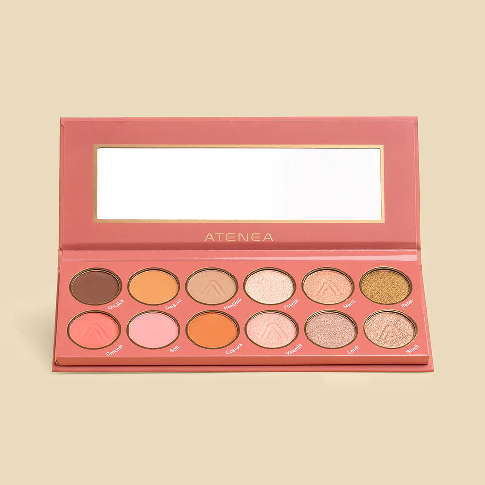12 Color Palette Sublime Rose - Atenea