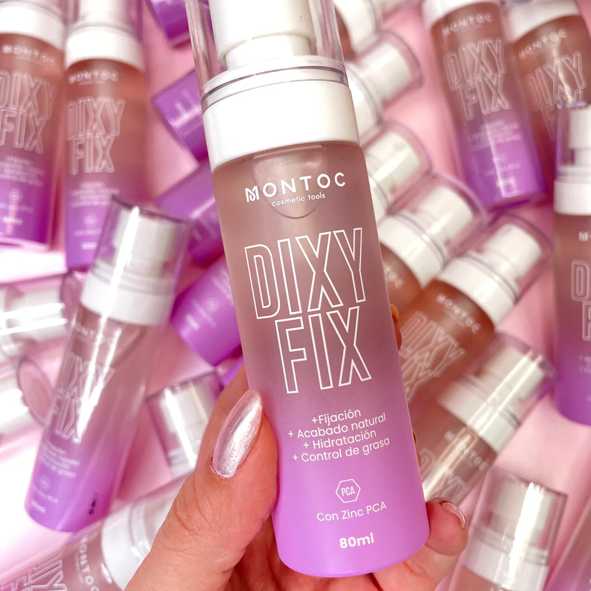 Fijador Bruma Facial Pixy Fix Montoc 80ml