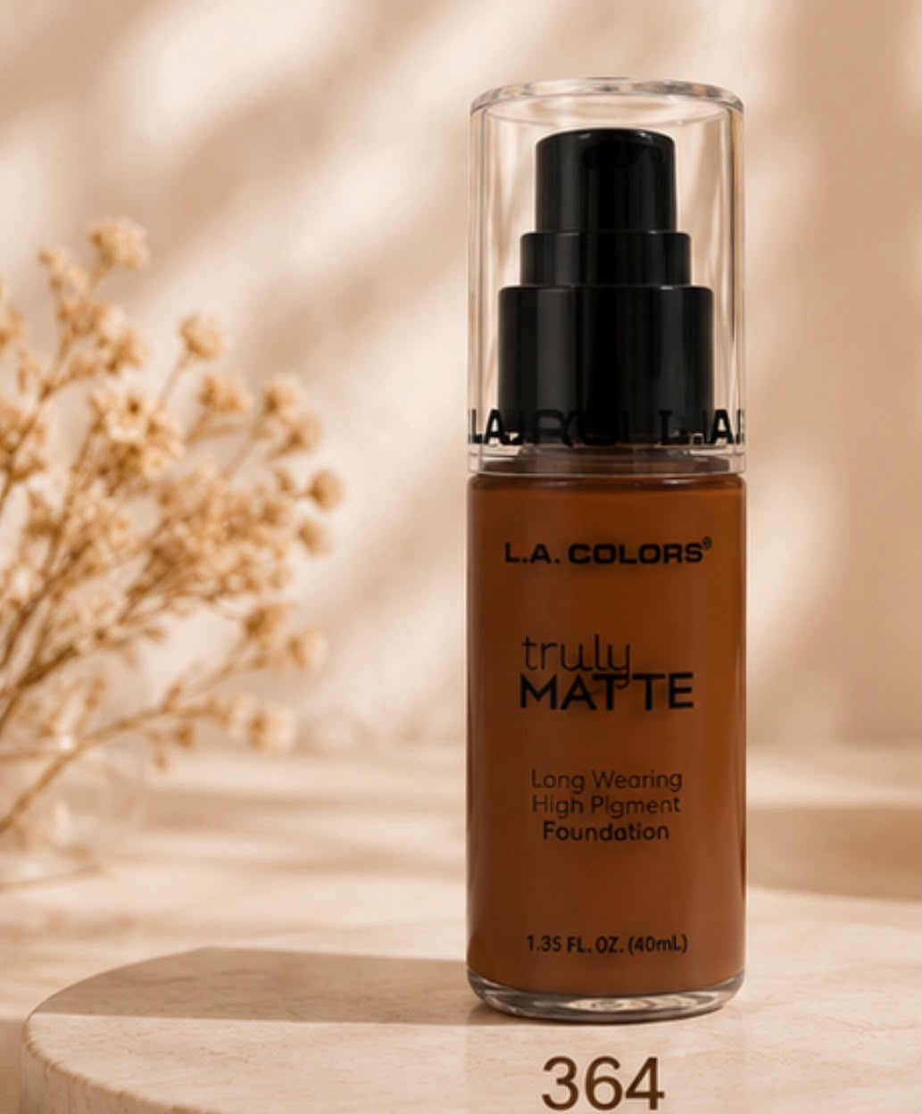 Mate Base Líquida - L.A. Colors – CLM364 Mahogany