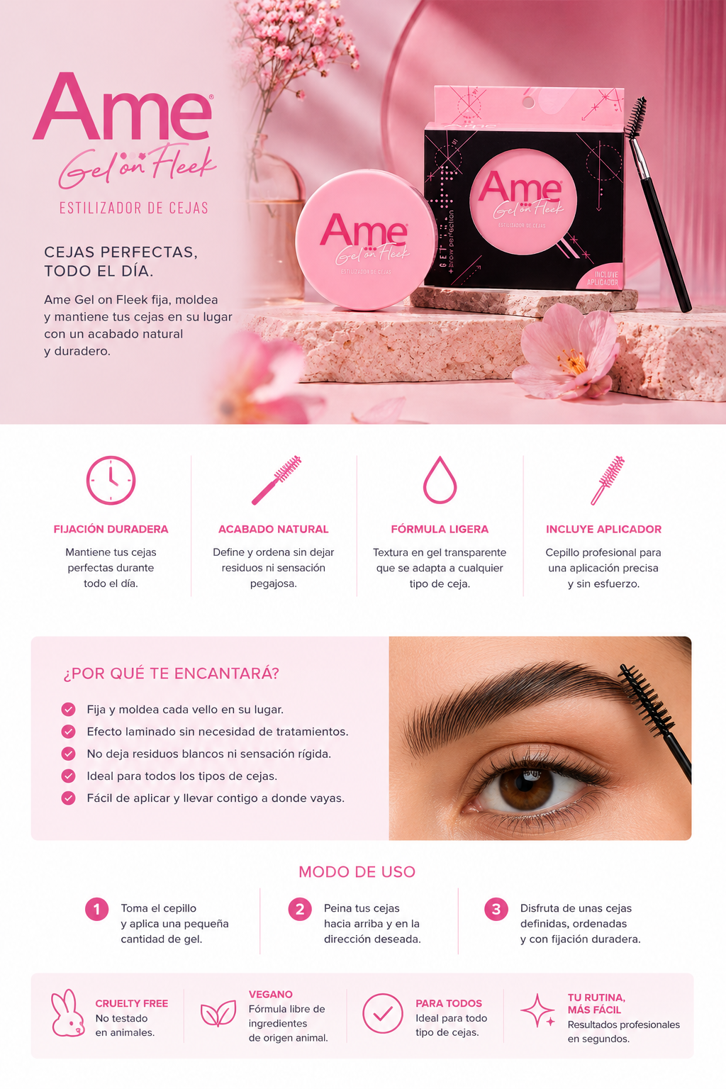 Estilizador de cejas -Ame