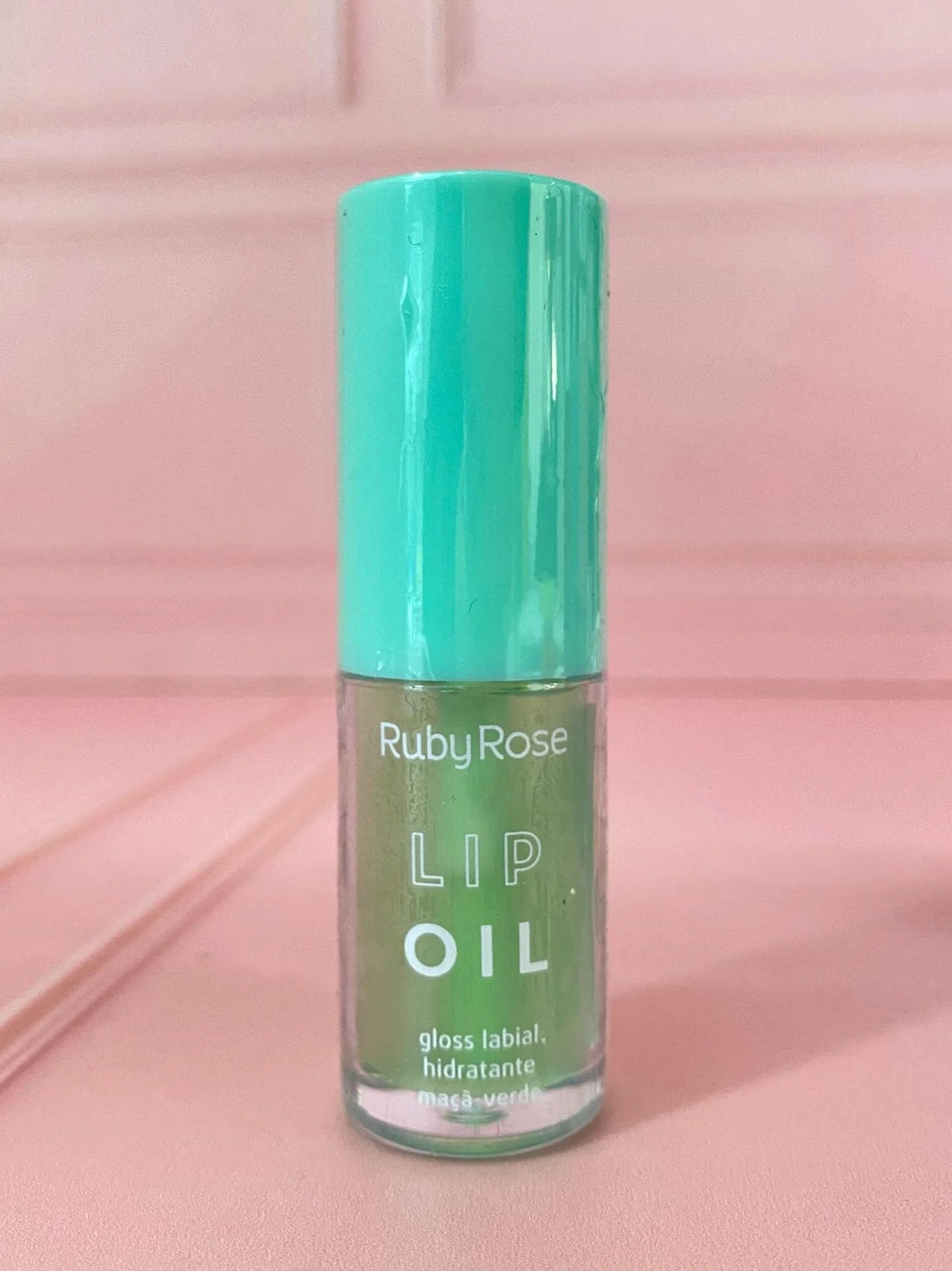Lip Oil – Gloss Labial Hidratante - Ruby Rose - Maca - Verde