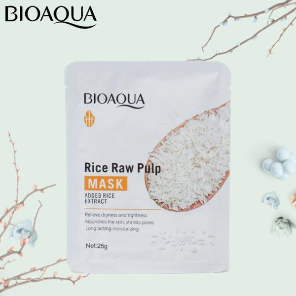 Rice Raw Pulp Facial Mask- BioAqua