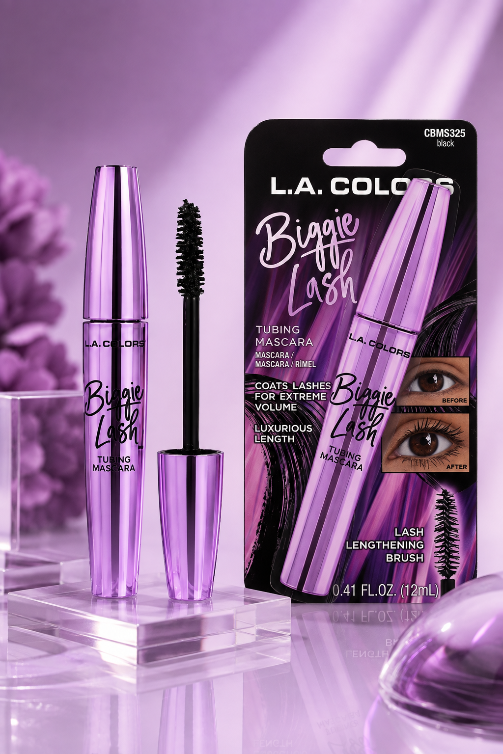Máscara biggie lash- L.A.colors